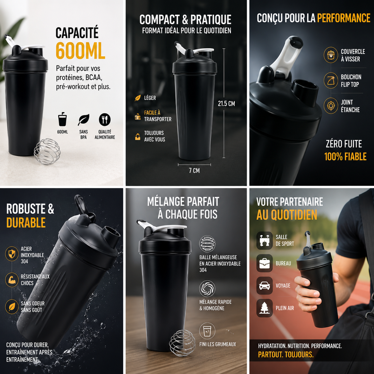 Shaker à protéines